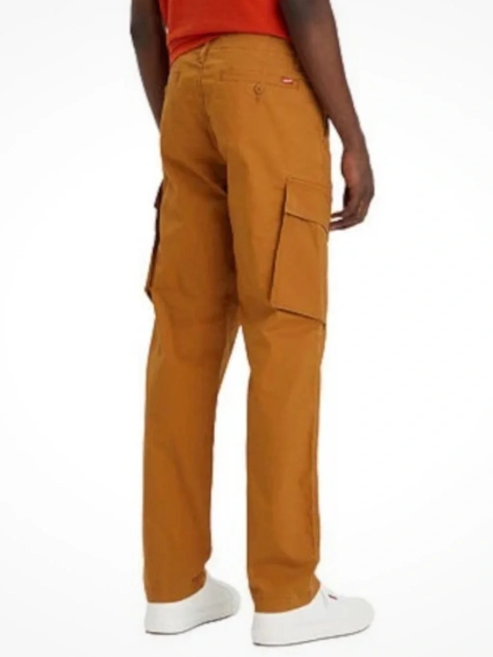 Levi’s Men Size 32x32 Brown Stretch Casual Chino XX Cargo Taper Pants NWT